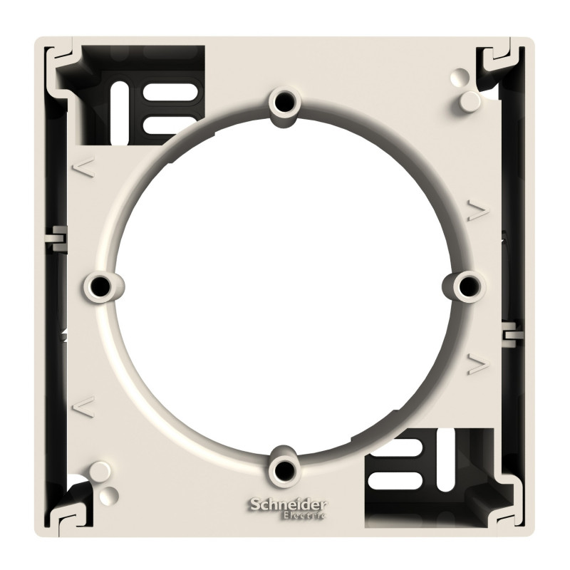 Коробка для наружного монтажа Schneider Electric Asfora 1 пост пластик крем EPH6100123
