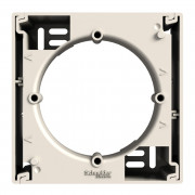 Коробка для зовнішнього монтажу Schneider Electric Asfora 1 пост пластик крем EPH6100123