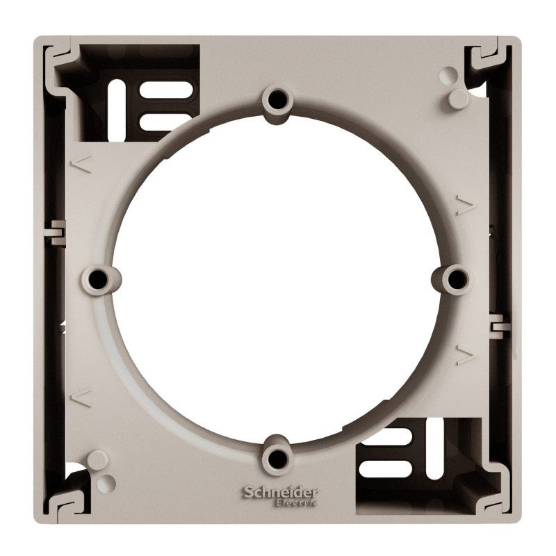 Коробка для наружного монтажа Schneider Electric Asfora 1 пост пластик бронза EPH6100169