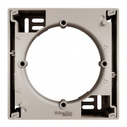 Коробка для зовнішнього монтажу Schneider Electric Asfora 1 пост пластик бронза EPH6100169