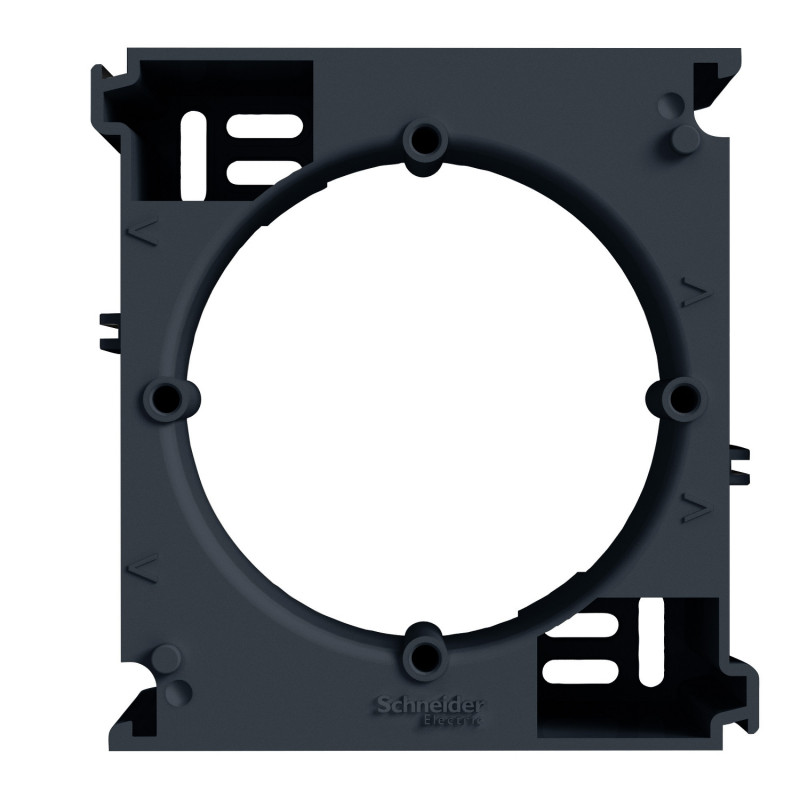 Коробка для зовнішнього монтажу Schneider Electric Asfora набірна пластик антрацит EPH6100271