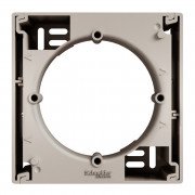 Коробка для зовнішнього монтажу Schneider Electric Asfora 1 пост пластик бронза EPH6100169