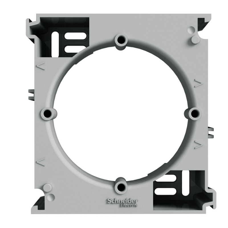 Коробка для зовнішнього монтажу Schneider Electric Asfora набірна пластик алюміній EPH6100261