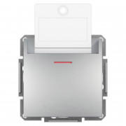 Вимикач картковий Schneider Electric Asfora механічний алюміній EPH6200161