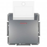 Выключатель карточный Schneider Electric Asfora механический сталь EPH6200162