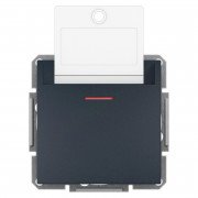 Выключатель карточный Schneider Electric Asfora механический антрацит EPH6200171