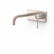 Смеситель для раковины Tres Study Exclusive настенный однорычажный сталь 26230011AC