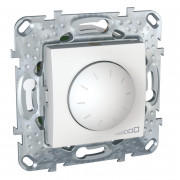 Светорегулятор для LED-ламп поворотно-нажимной Schneider Electric Unica универсальный 4-400Вт белый MGU5.513.18