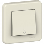 Кнопка звонка Schneider Electric Leona с символом Звонок крем LNA0800323