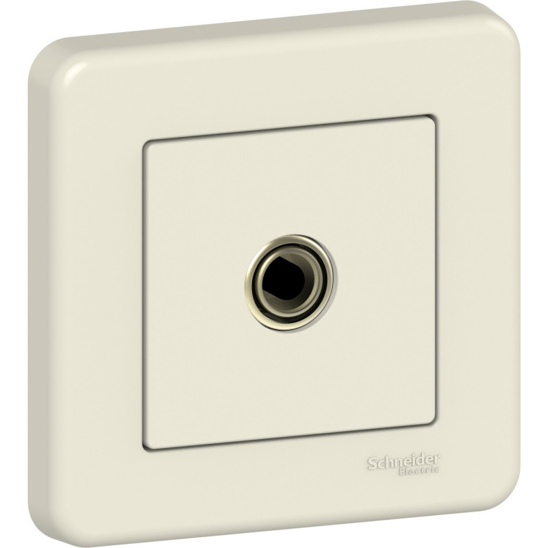 Розетка ТВ оконечная Schneider Electric Leona пластик крем LNA3200123