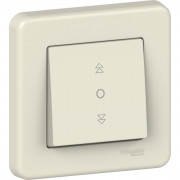 Выключатель для жалюзи Schneider Electric Leona крем LNA1300523