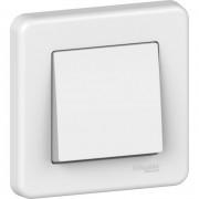 Выключатель Schneider Electric Leona 1-клавишный белый LNA0100321
