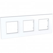 Рамка 3-постовая Schneider Electric Unica Quadro белый MGU2.706.18