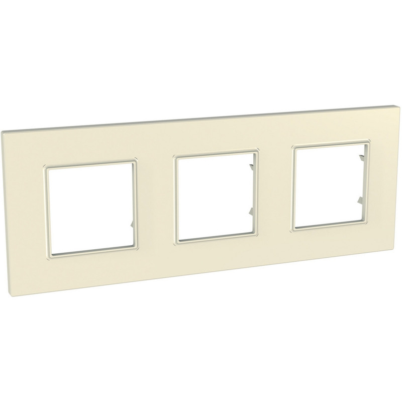 Рамка 3-постовая Schneider Electric Unica Quadro камень MGU2.706.16