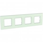 Рамка 4-постова Schneider Electric Unica Quadro міський зелений MGU2.708.17