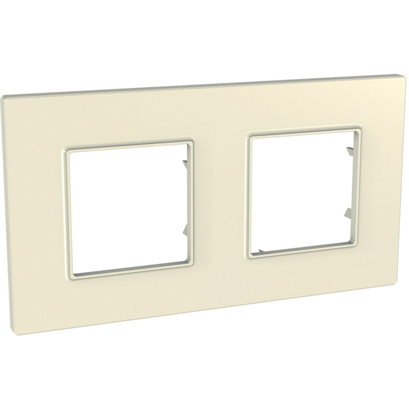 Рамка 2-постовая Schneider Electric Unica Quadro камень MGU2.704.16