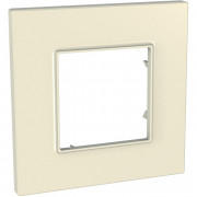 Рамка 1-постовая Schneider Electric Unica Quadro камень MGU2.702.16
