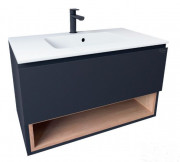 Тумба под раковину Radaway Modern 60 подвесная МДФ графит матовый M02060-02-02