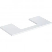 Стільниця Geberit One 105x3x47 см ДСП білий матовий 505.284.00.2