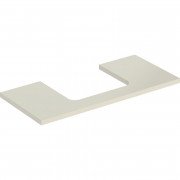 Столешница Geberit One 105x3x47 см ДСП песочно-серый глянцевый 505.284.00.4