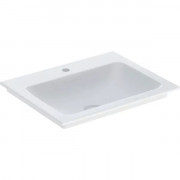 Раковина для ванной Geberit One 60x48 см с отверстием под смеситель санкерамика белый 505.010.01.1