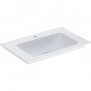 Раковина для ванної Geberit One 75x48 см з отвором під змішувач санкераміка білий 505.010.01.2