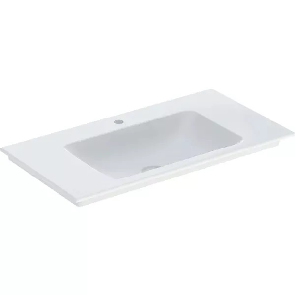 Раковина для ванної Geberit One 90x48 см з отвором під змішувач санкераміка білий 505.010.01.3