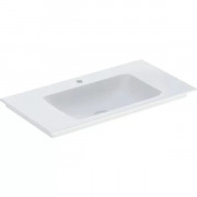 Раковина для ванної Geberit One 90x48 см з отвором під змішувач санкераміка білий 505.010.01.3