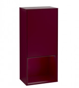 Шкафчик для ванной Villeroy & Boch Finion 41,8х93,6х27 см петли слева с подсветкой МДФ пион матовый лак G540HBHB