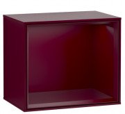 Стеллаж для ванной Villeroy & Boch Finion 41,8х35,6х27 см с подсветкой МДФ пион матовый лак F580HBHB