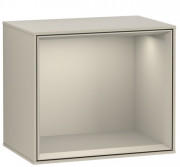 Стелаж для ванної Villeroy & Boch Finion 41,8 х35, 6х27 см з підсвічуванням МДФ пісок матовий лак F580HHHH