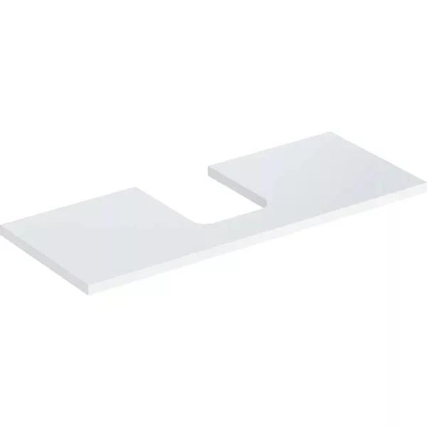 Столешница Geberit One 120x3x47 см ДСП белый глянцевый 505.275.00.1