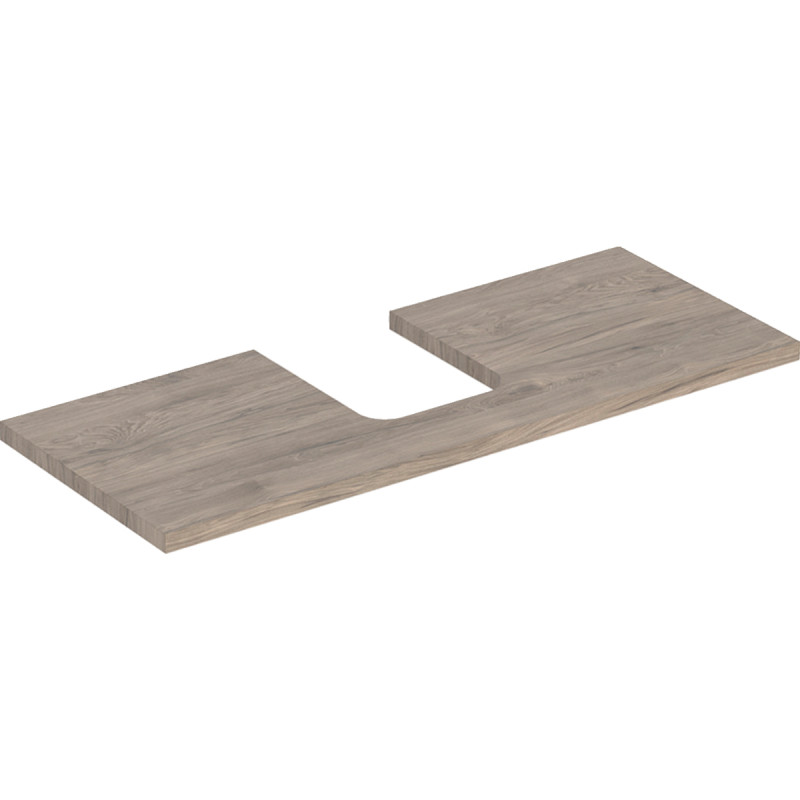 Стільниця Geberit One 120x3x47 см ДСП горіх гікорі 505.275.00.6