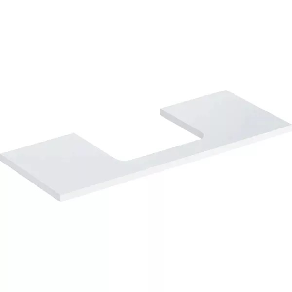 Столешница Geberit One 120x3x47 см ДСП белый глянцевый 505.285.00.1