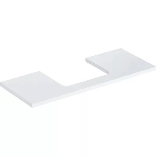 Стільниця Geberit One 120x3x47 см ДСП білий глянсовий 505.285.00.1