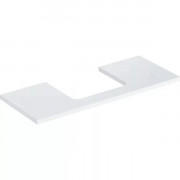 Стільниця Geberit One 120x3x47 см ДСП білий глянсовий 505.285.00.1