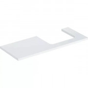 Стільниця Geberit One 120x3x47 см виріз праворуч ДСП білий матовий 505.325.00.2