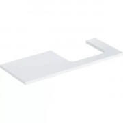 Стільниця Geberit One 120x3x47 см виріз праворуч ДСП білий глянсовий 505.325.00.1