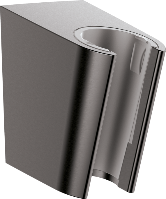 Держатель ручного душа Hansgrohe Porter S пластик шлифованный черный хром 28331340