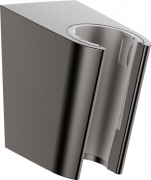 Утримувач ручного душу Hansgrohe Porter S пластик шліфований чорний хром 28331340