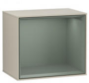 Стелаж для ванної Villeroy & Boch Finion 41,8х35,6х27 см з підсвічуванням МДФ пісок матовий лак/оливковий матовий лак G580GMHH