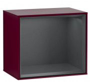 Стеллаж для ванной Villeroy & Boch Finion 41,8х35,6х27 см с подсветкой МДФ пион матовый лак/темно-синий матовый лак G580HGHB