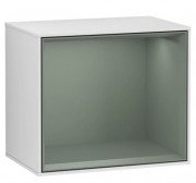 Стелаж для ванної Villeroy & Boch Finion 41,8х35,6х27 см з підсвічуванням МДФ білий матовий лак/оливковий матовий лак G580GMMT