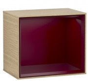 Стеллаж для ванной Villeroy & Boch Finion 41,8х35,6х27 см с подсветкой ДСП шпон дуба/пион матовый лак G580HBPC