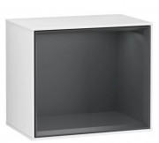 Стелаж для ванної Villeroy & Boch Finion 41,8х35,6х27 см з підсвічуванням МДФ глянсовий білий лак/темно-синій матовий лак G580HGGF