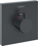 Термостат для душу прихованого монтажу Hansgrohe ShowerSelect HighFlow чорний матовий 15760670