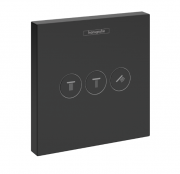 Вентиль прихованого монтажу Hansgrohe ShowerSelect чорний матовий 15764670