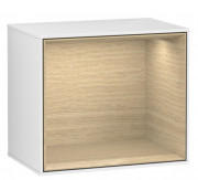 Стеллаж для ванной Villeroy & Boch Finion 41,8х35,6х27 см с подсветкой МДФ глянцевый белый лак/шпон дуба G580PCGF