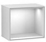 Стелаж для ванної Villeroy & Boch Finion 41,8х35,6х27 см з підсвічуванням МДФ білий матовий лак F590MTMT