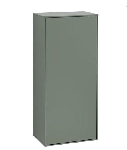 Шкафчик для ванной Villeroy & Boch Finion 41,8х93,6х27 см петли слева МДФ оливковый матовый лак F56000GM
